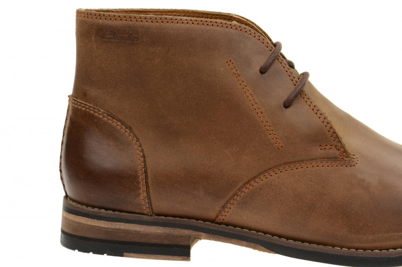 Clarks Exton Up Stiefelette braun