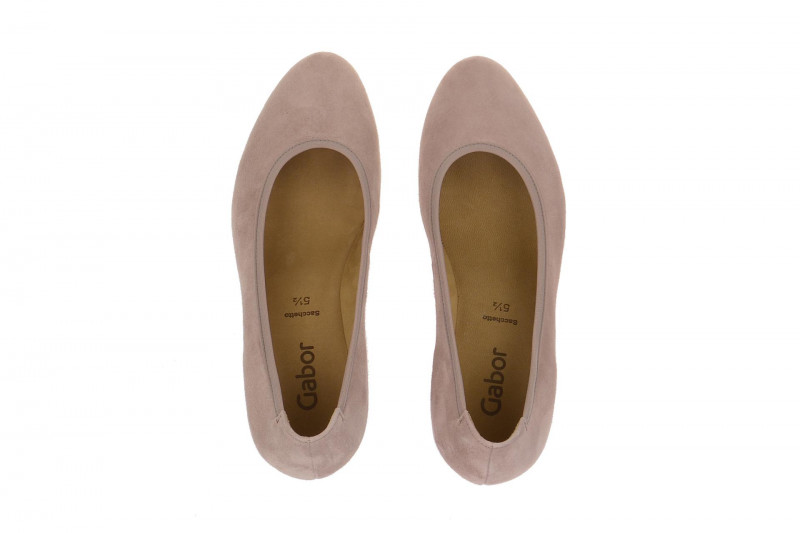 Gabor Keil Pumps rosa Wildleder 45.360.14