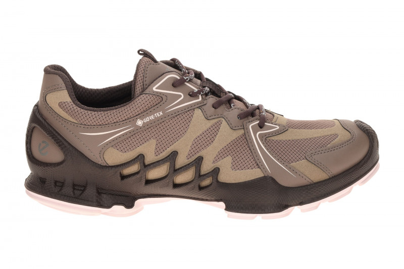 Ecco Biom AEX Schuhe taupe braun Damen Sportschuhe GORE-TEX 802883