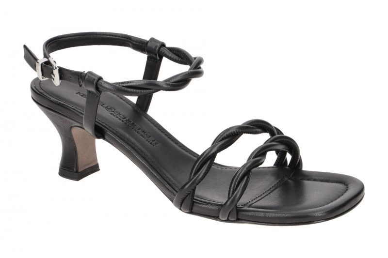 K&S Mya Sandaletten schwarz verzwirbelt 54090