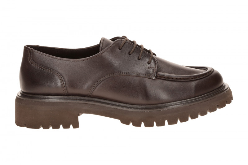 Paul Green Schuhe braun matt Plateau Loafer 1237