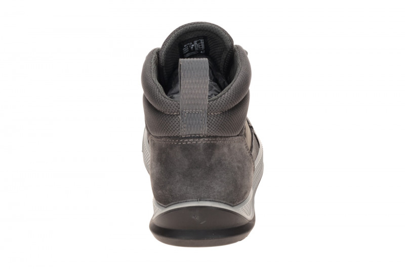 Ecco Bypath Tred Schuhe Mid Sneaker grau Waterproof 539094