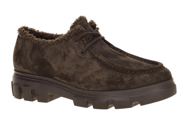 Paul Green Schuhe braun Mokassin Warmfutter Loafer 1246