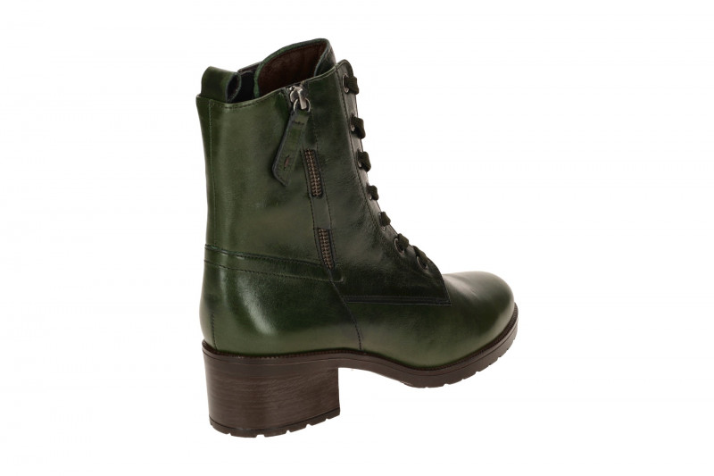 Gabor Comfort Stiefelette grün Lace up Boots Nappa 52.815.63