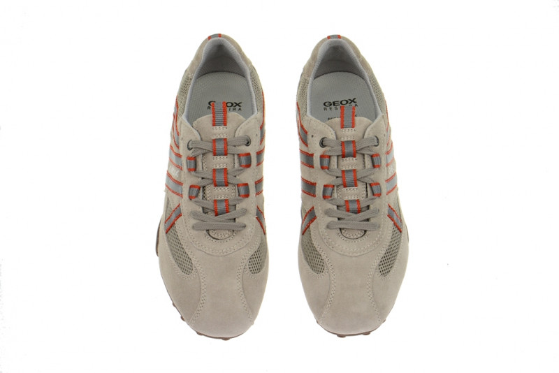 Geox Snake Schuhe grau beige U2207S
