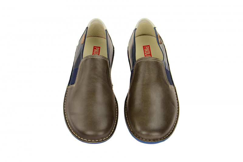 Pikolinos Slipper Santiago grau blau M7B-3079C1