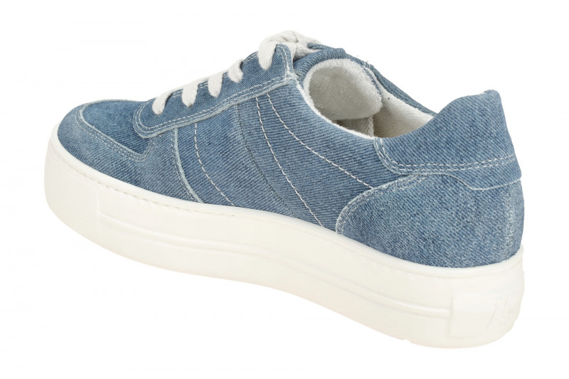 Paul Green Sneaker Schuhe blau denim 5230