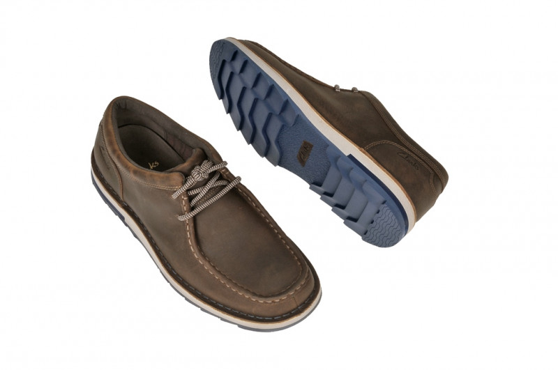 Clarks Mumford Key Schuhe in tabacco dunkelbraun