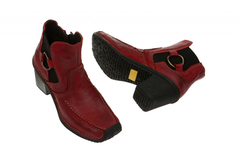 camel active Soho Heel Stiefelette - rot - 808.71.03