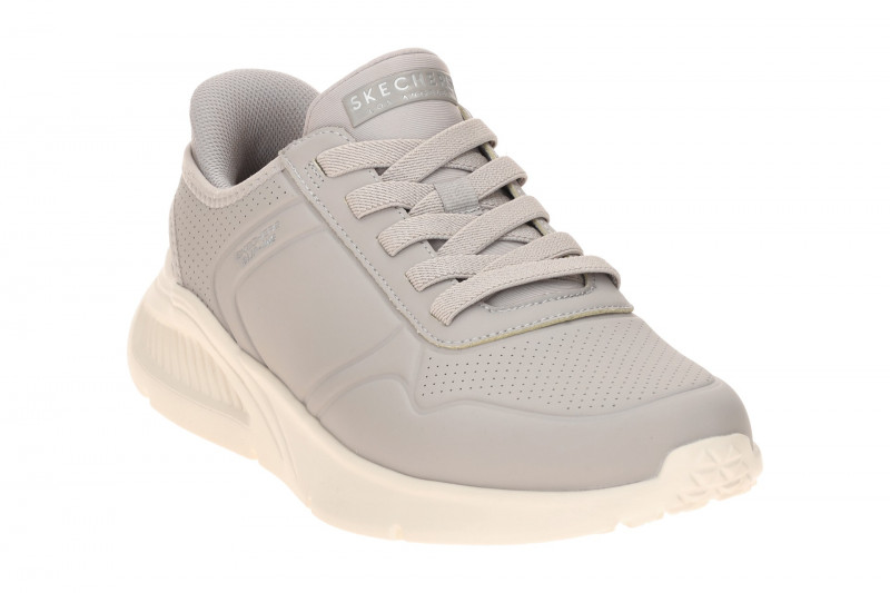 Skechers Uno Lite Schuhe Slipper grau Sneakers Slip-Ins 183125