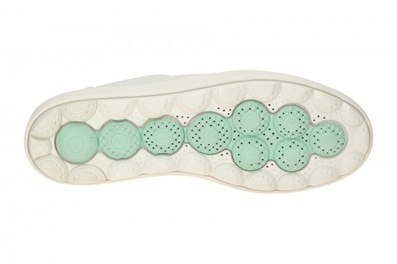 Geox Spherica Sneaker Schuhe weiß grün Damen D45WEA