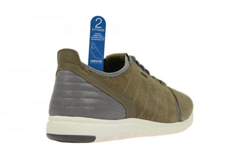 Geox Xunday Schuhe grün sage U620DA