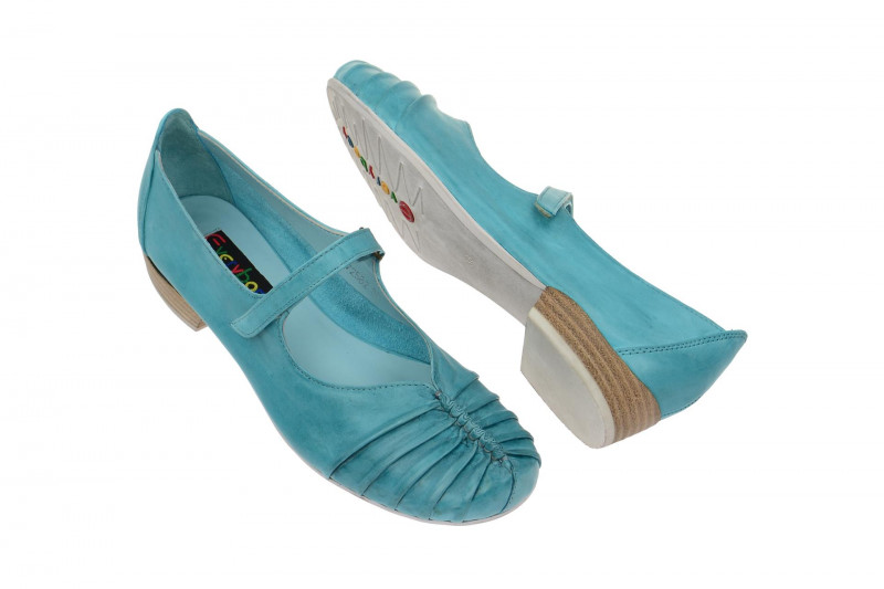 Everybody Pumps Slipper blau türkis 2296