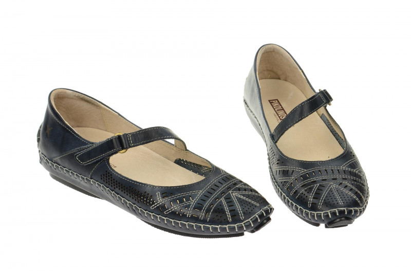 Pikolinos Jerez Slipper blau navy Mary-Jane 578-8763
