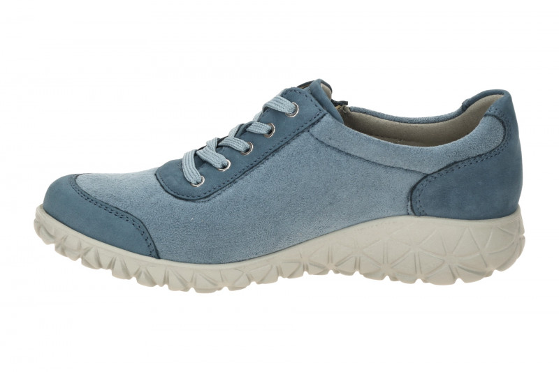 Waldläufer Havy Soft Schuhe blau denim H-Weite OrthoTritt H89001