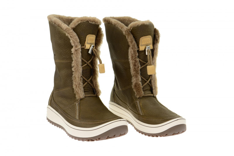 Ecco Trace Stiefel braun Fell Winterstiefel 83403301175