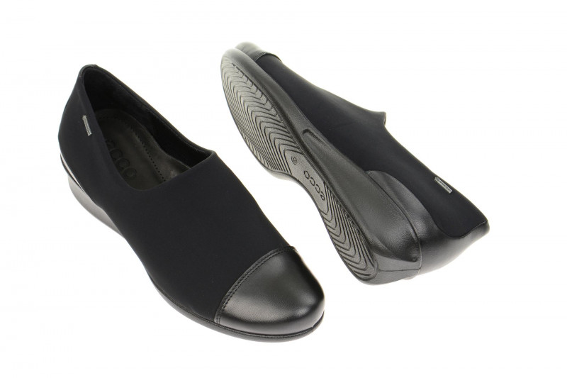 Ecco Abelone Slipper schwarz Gore-Tex 21363351052