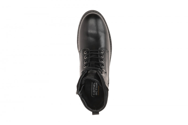 camel active Boston Stiefel Boots schwarz Nappa