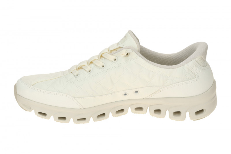 Skechers Glide Step Schuhe beige offwhite Slip-Ins 104556