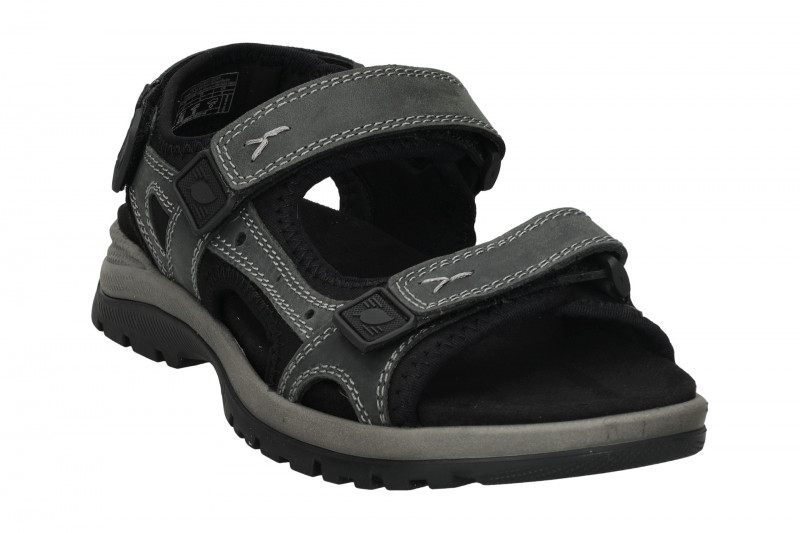 Waldläufer Taro Sandale Herren blau notte H-Weite 746004