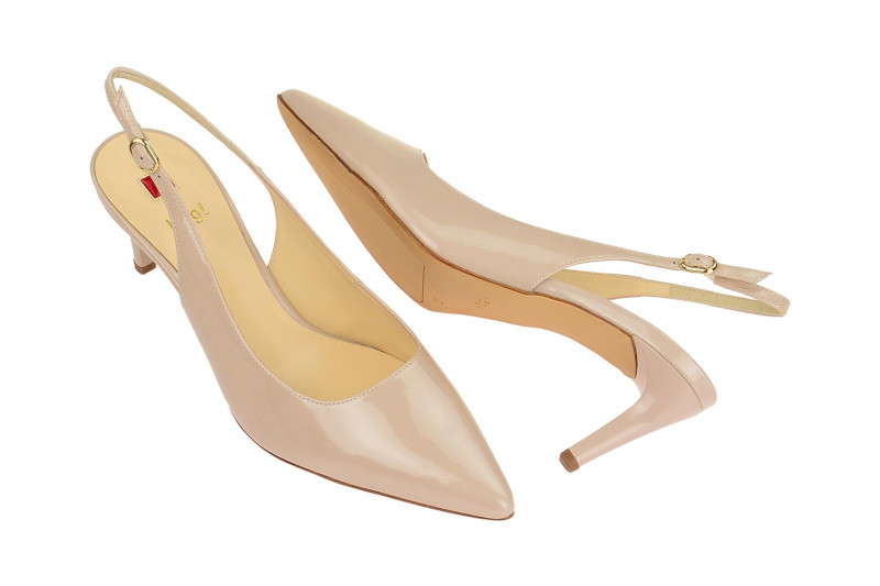 Högl Sling Pumps beige Lack 6805