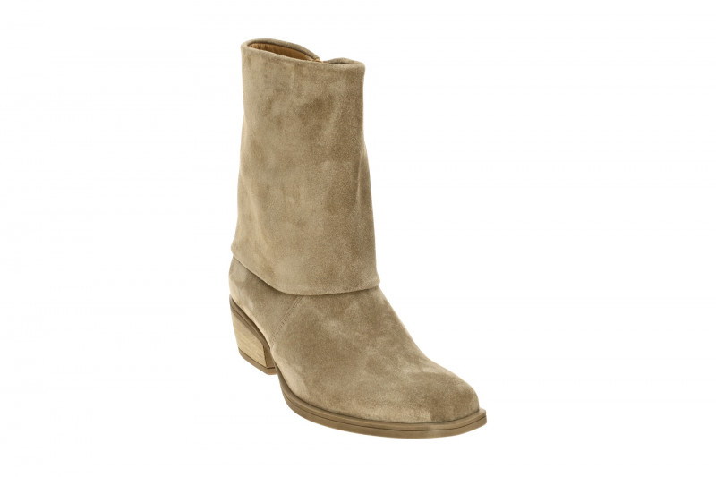 Gabor Western Stiefel beige Velour 8054.02.001