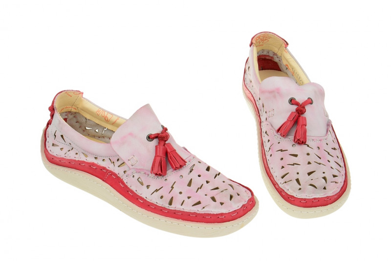 Eject Slipper eJECT weiß rot schattiert