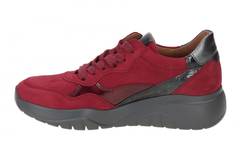 Gabor Fashion Schuhe Sneakers rot merlot 53.451.15