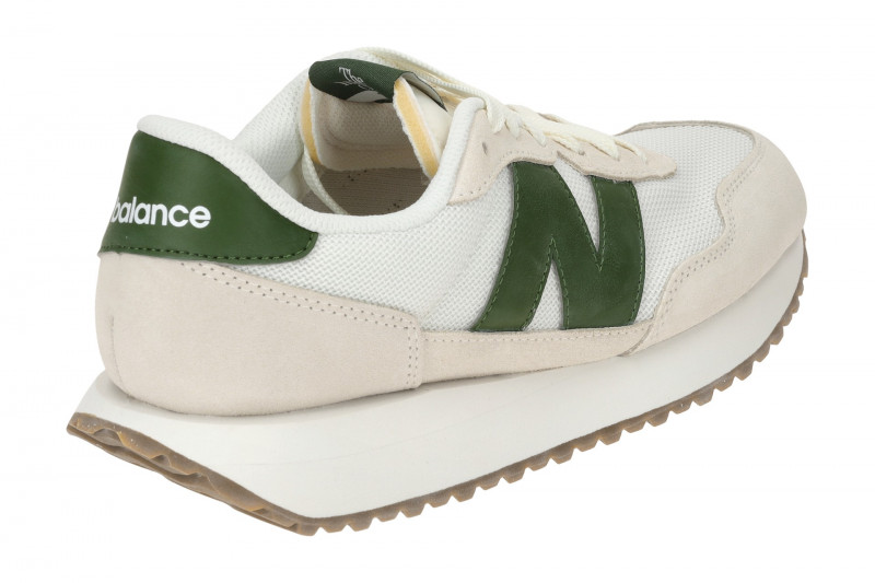 New Balance 237 Schuhe Sneakers weiß dunkelgrün
