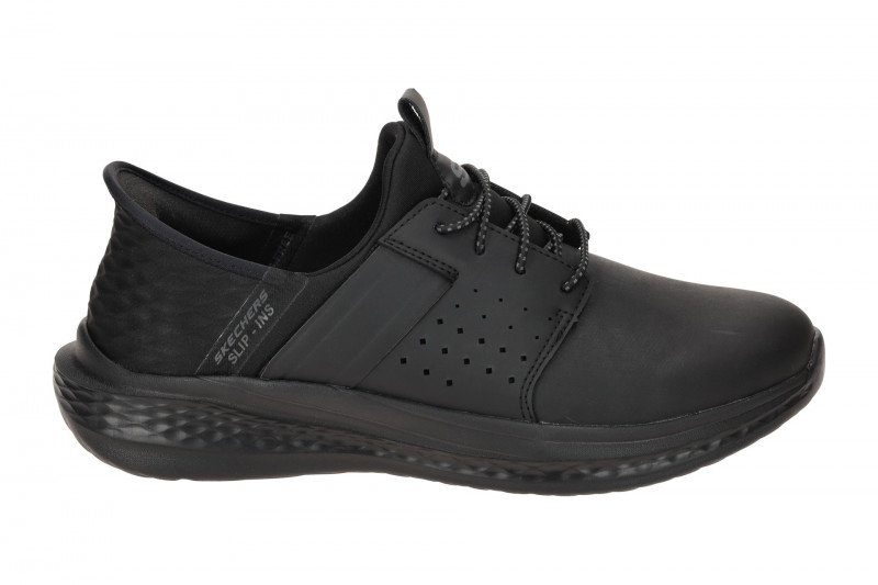 Skechers Slade Slipper Schuhe schwarz Slip-Ins 210828