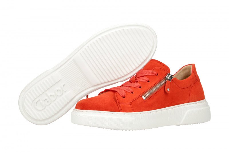 Gabor Schuhe orange koralle Sneakers 314