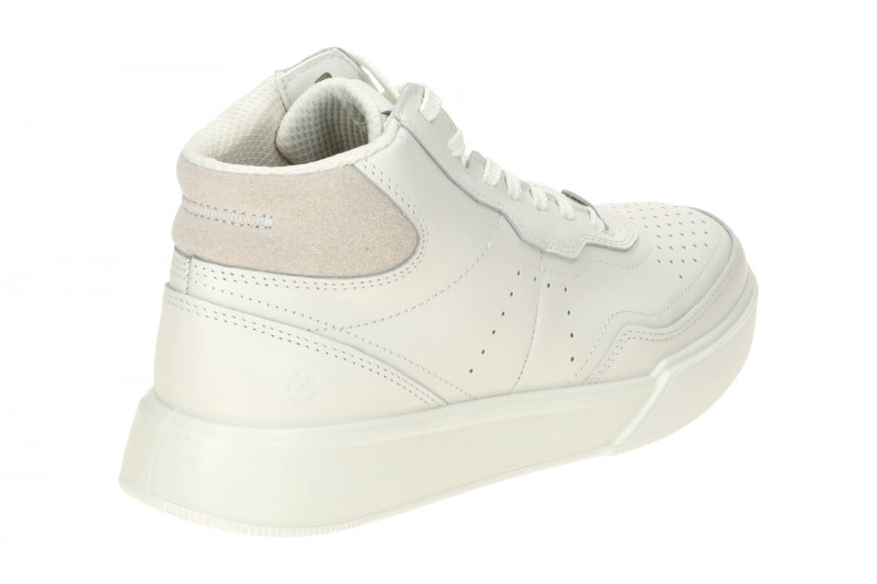 ecco Street Court Mid Sneaker weiß Damen Schuhe 272823