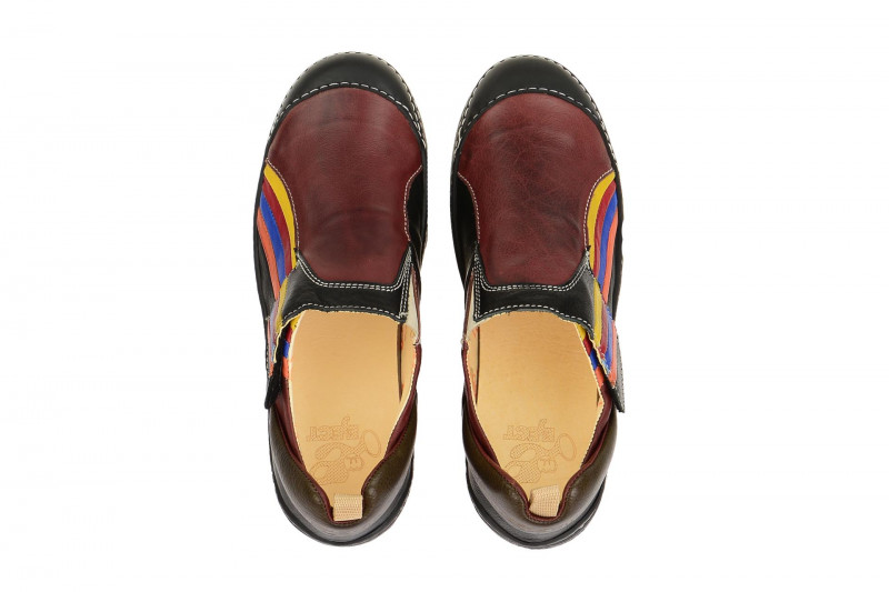 Eject Dass Slipper rot schwarz Herren