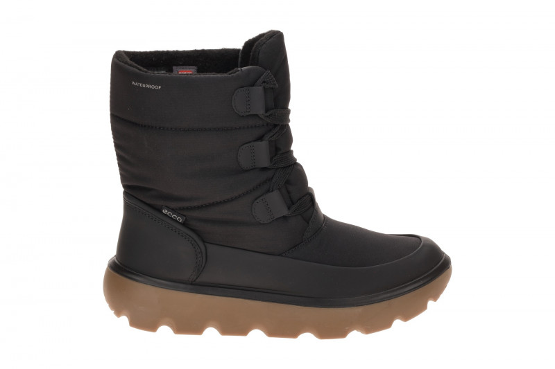 ecco Glacia Stiefelette Boots schwarz Wasserdicht Primaloft 243323
