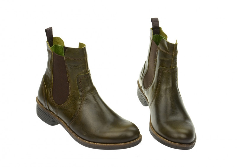 camel active Modena Stiefelette grün olive 780.90.02