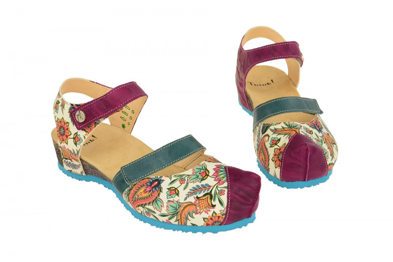 Think Kessy Sandale blau lila effekt 2-82376-79