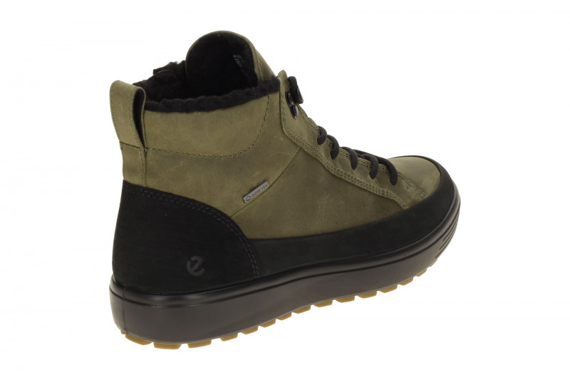 Ecco Soft 7 Tred Stiefel grün tarmac GORE-TEX Winter Boots 450444
