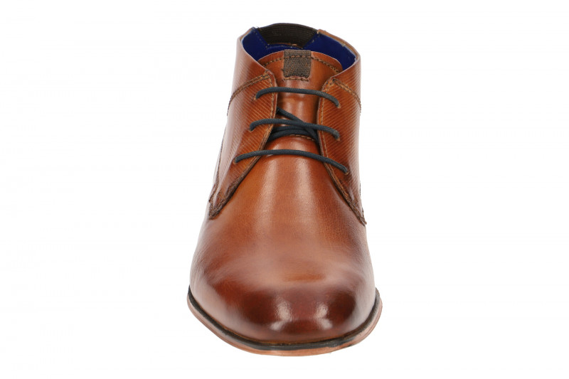 bugatti Mattia Schuhe Stiefelette braun cognac