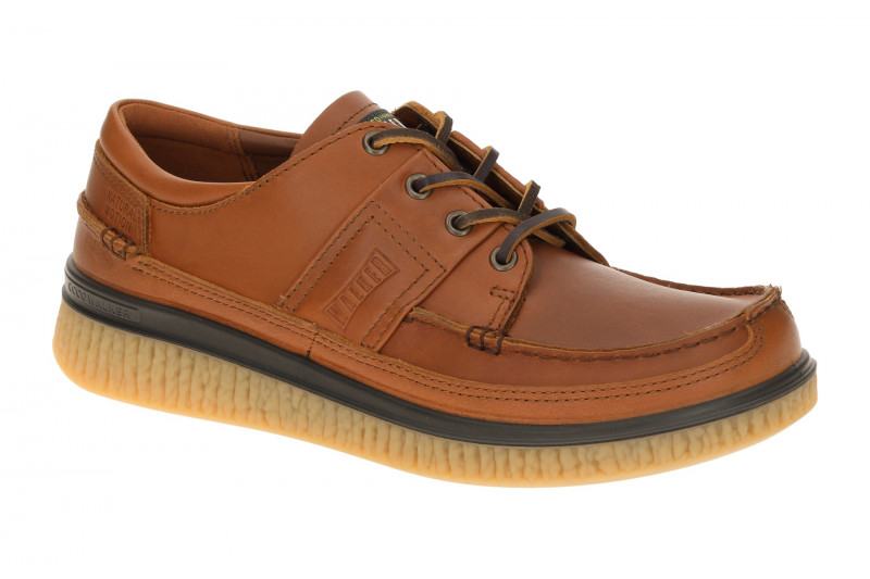 Ecco Walker Schuhe braun cognac Mokassin 571104