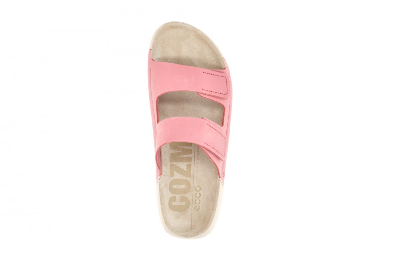 Ecco Cozmo Pantolette rosa pink 2fach Klett 206823