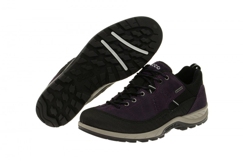 Ecco Yura Schuhe schwarz lila Gore-Tex - 84060356343