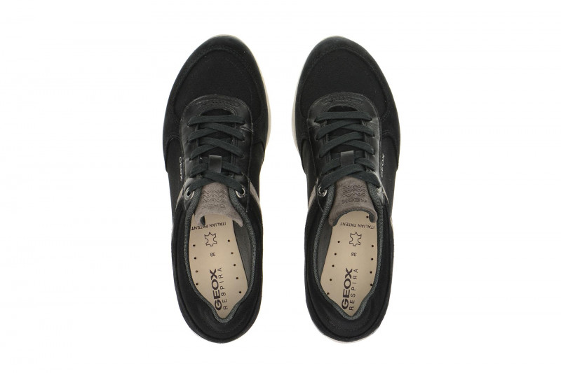 Geox Freccia Schuhe schwarz grau D42C0A