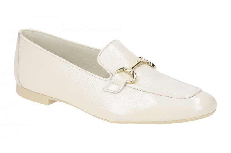 Paul Green Schuhe Loafer beige Lack 2596