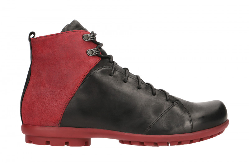 Think Kong 56 Stiefel schwarz rot
