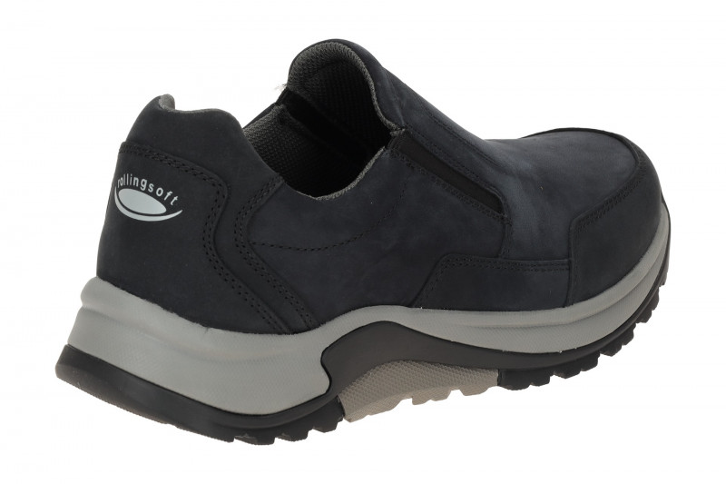 RollingSoft Slipper Schuhe blau midnight Herren 8000.20.04