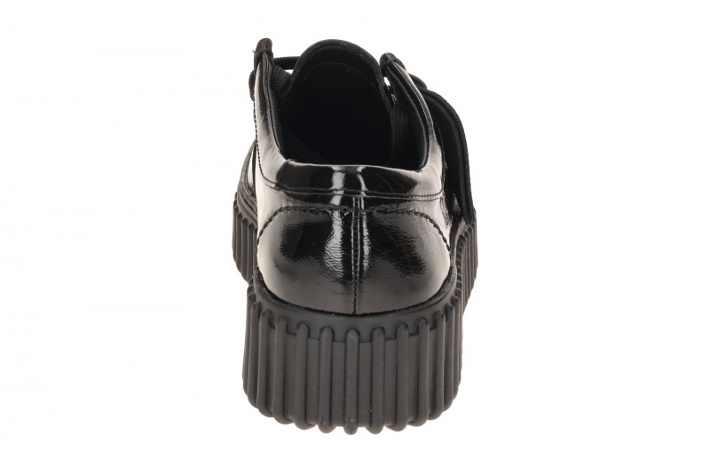 Clarks Torhill Bee Mokassin Schuhe schwarz Lack 26179111