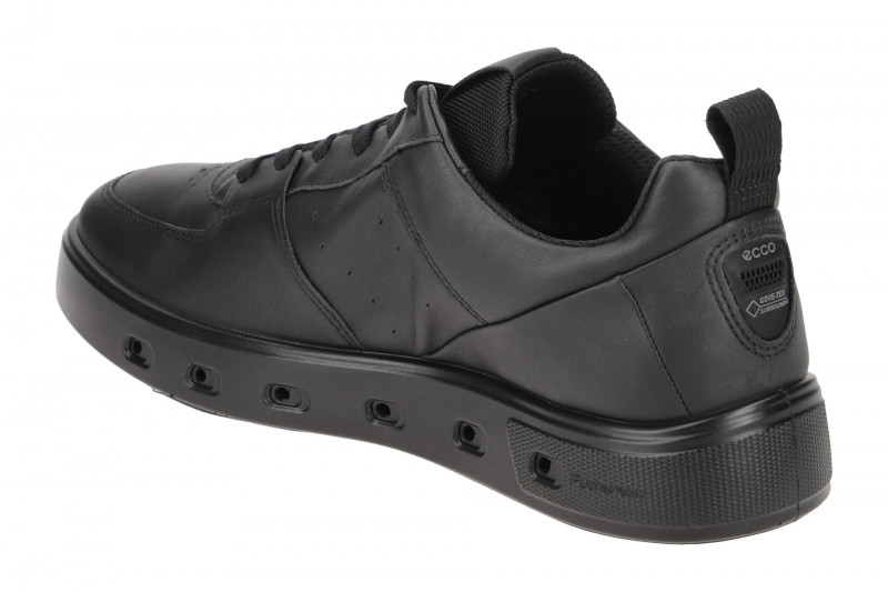 ecco Street 720 Schuhe schwarz all black GORE-TEX Surround
