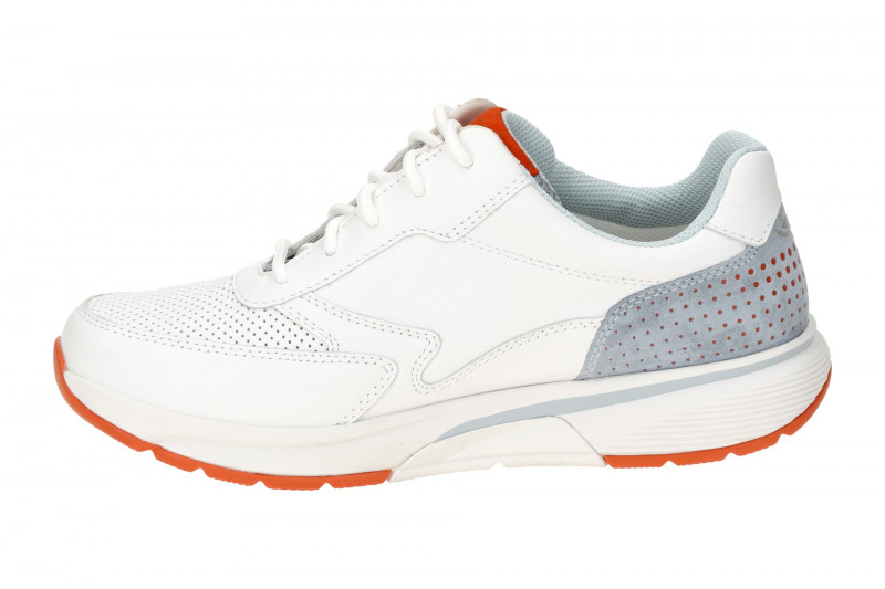 Gabor RollingSoft Schuhe weiß orange perforiert 46.876.51