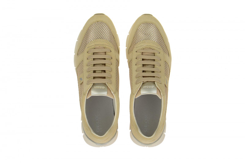 Geox Sukie Schuhe beige silber D52F2A
