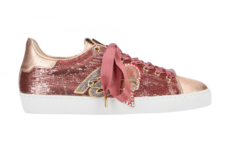 Högl Schuhe rosa Pailletten Swarovski